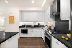 Open area kitchen with modern feature-8