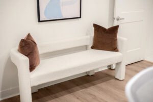 beautiful sofa with pillow
