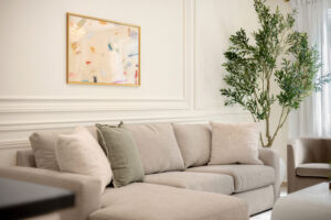 living area sofa set